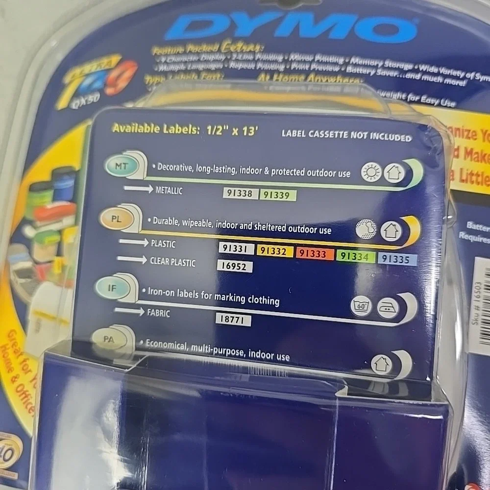 DYMO Electronic‎ Label Maker LetraTag QX50